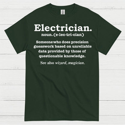 Electrician Definition Funny T Shirt