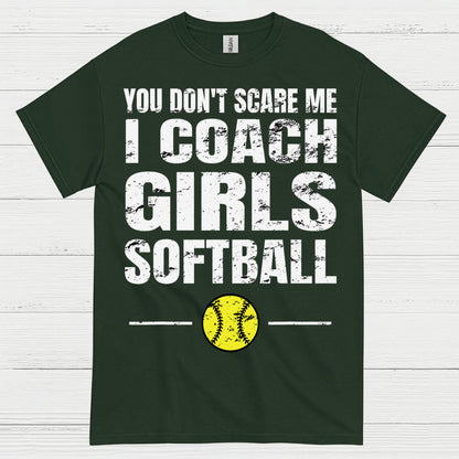 I Coach Girls Softball T Shirt
