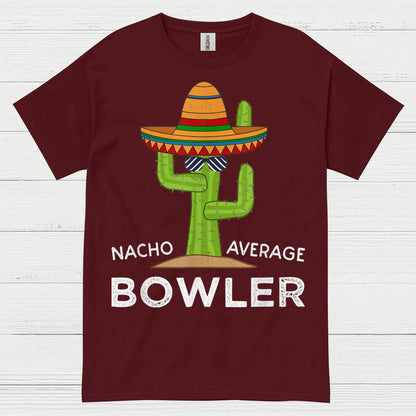 Nacho Average Bowler Funny T Shirt