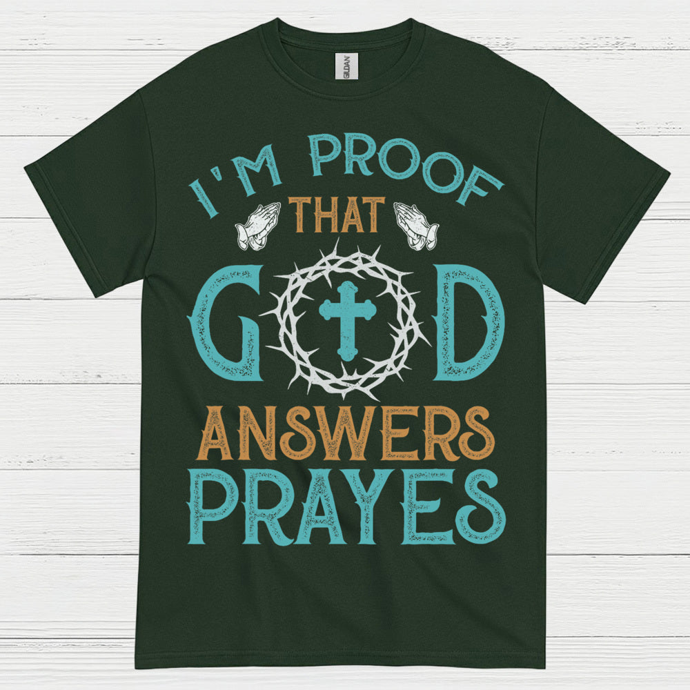 God Answers Prayers Christian T Shirt