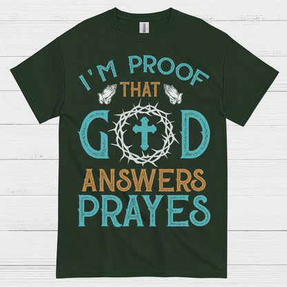 God Answers Prayers Christian T Shirt