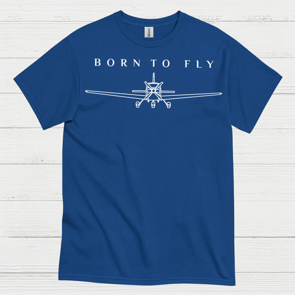 Born To Fly Aviation T Shirt