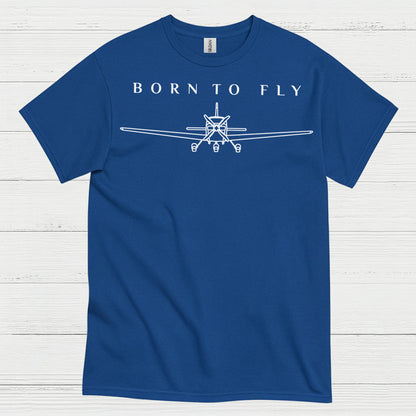 Born To Fly Aviation T Shirt