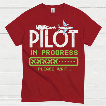 Pilot In Progress T Shirt