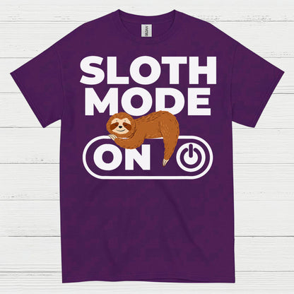 Sloth Mode On Funny Sloth T Shirt