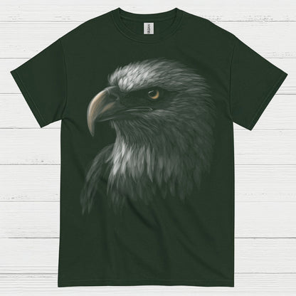 Majestic Bald Eagle Portrait Wildlife Freedom T Shirt