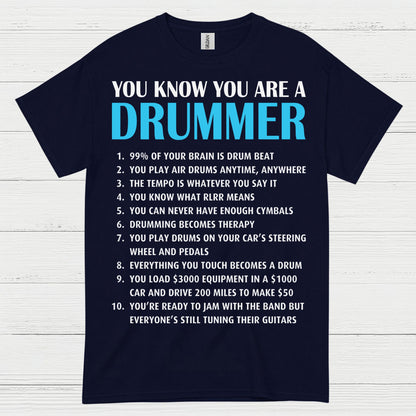 Living The Beat Drummer T Shirt