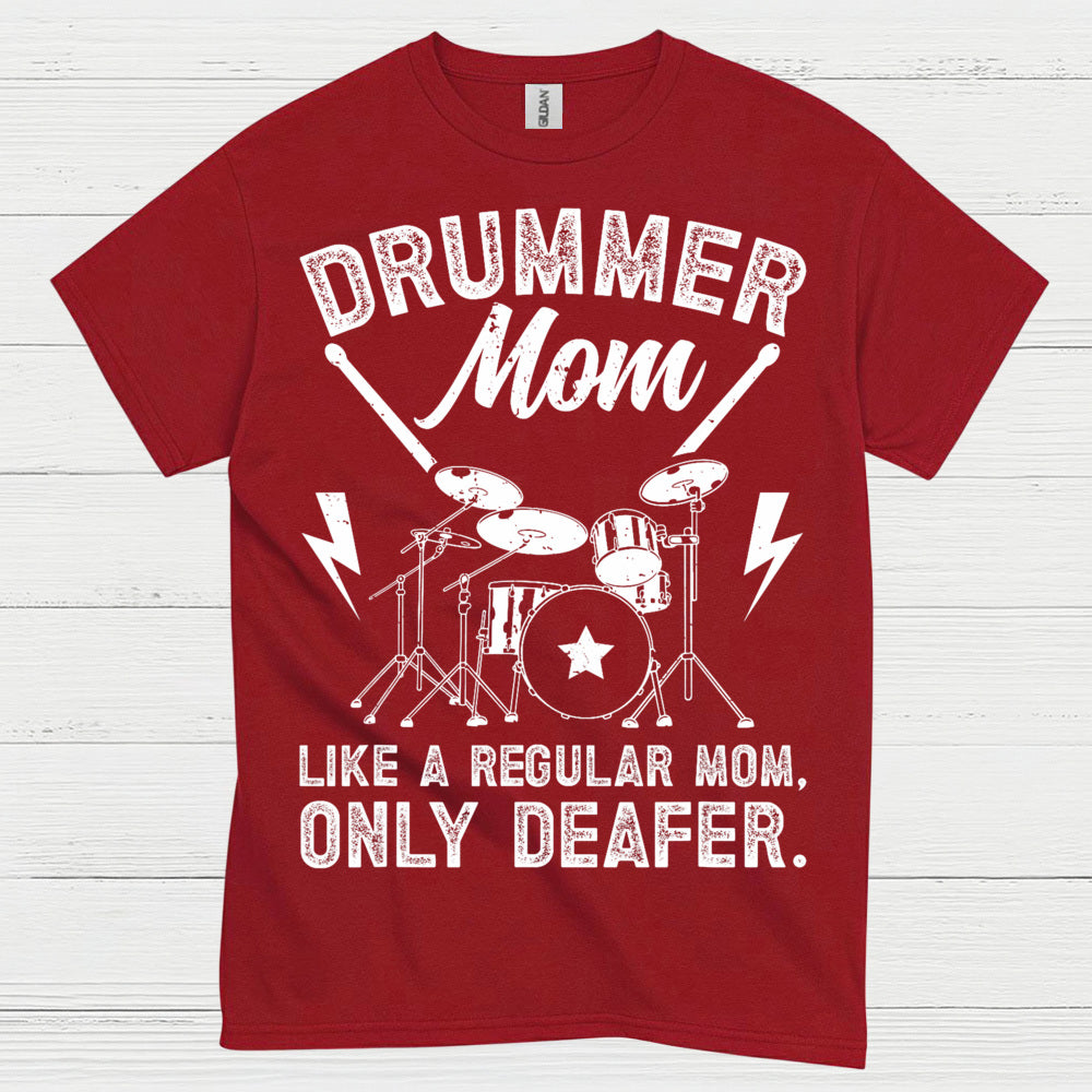 Proud Drummer Mom T Shirt