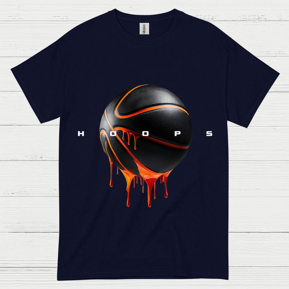 Dripping Basketball Hoops T Shirt