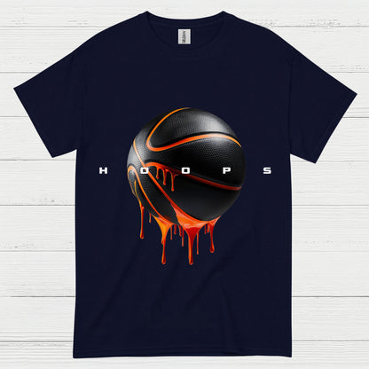 Dripping Basketball Hoops T Shirt