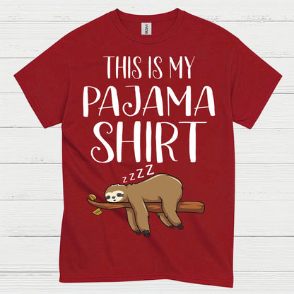 This Is My Pajama Shirt Sloth T Shirt