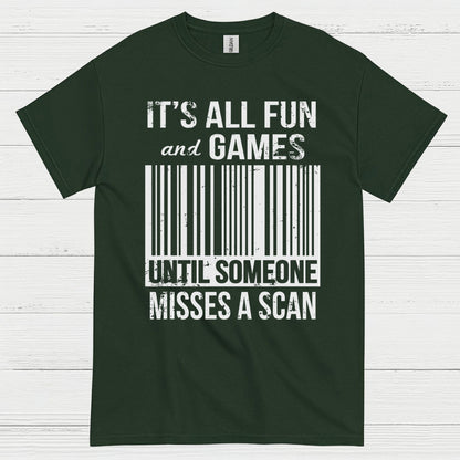 Misses A Scan Postal Worker T Shirt
