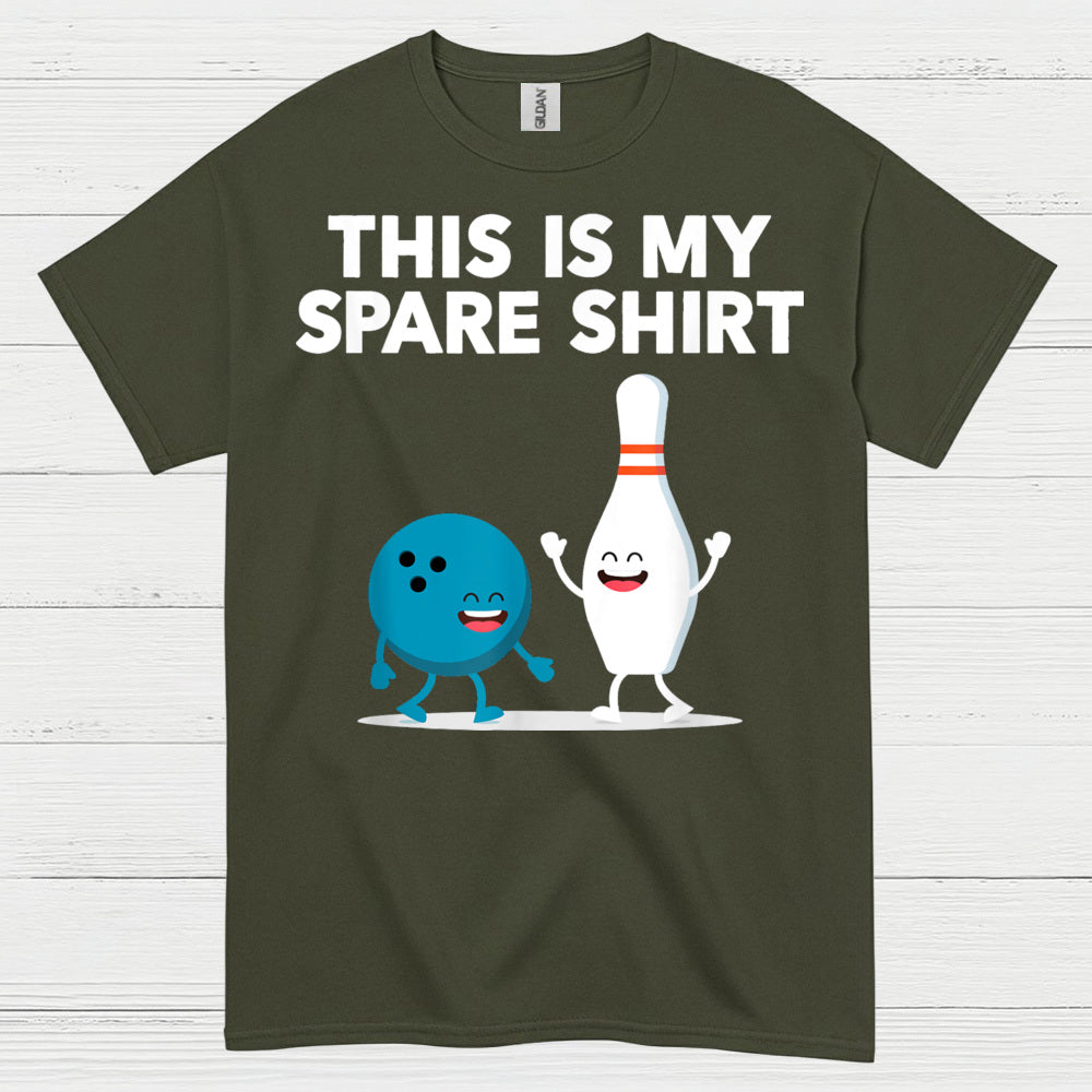 This Is My Spare Shirt Bowling T Shirt