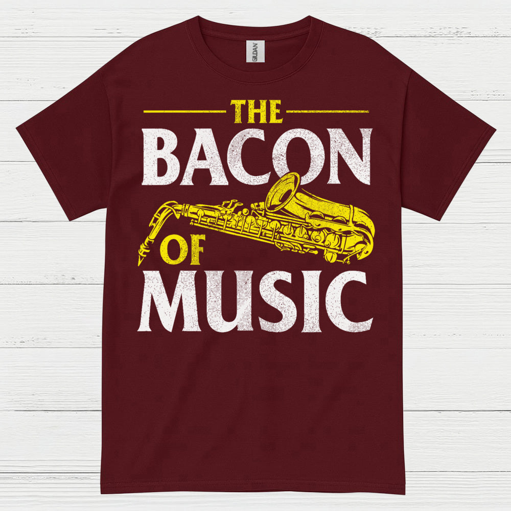 The Bacon Of Music Saxophone T Shirt