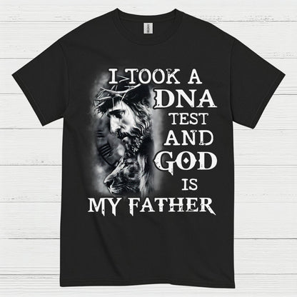 God Is My Father DNA Test Christian T Shirt
