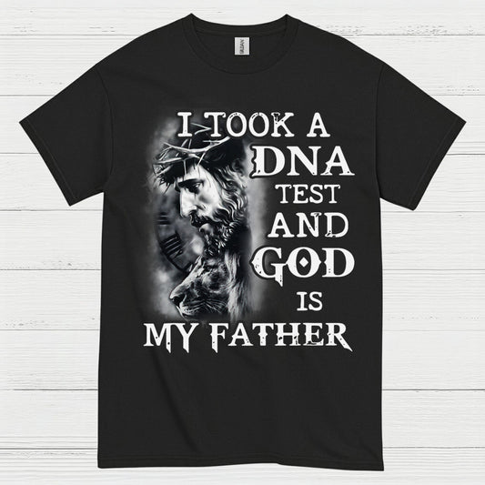 God Is My Father DNA Test Christian T Shirt