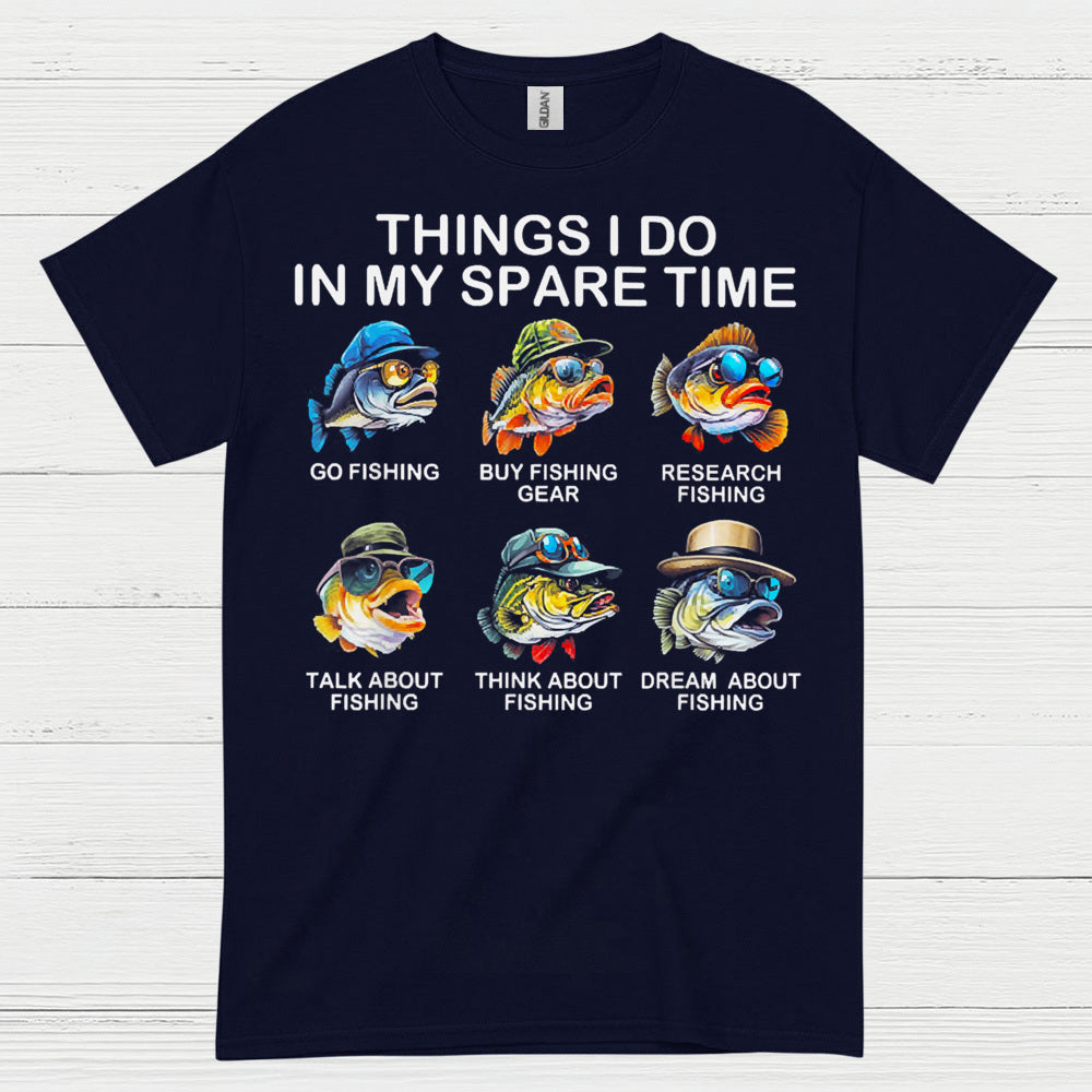 Things I Do Fishing T Shirt
