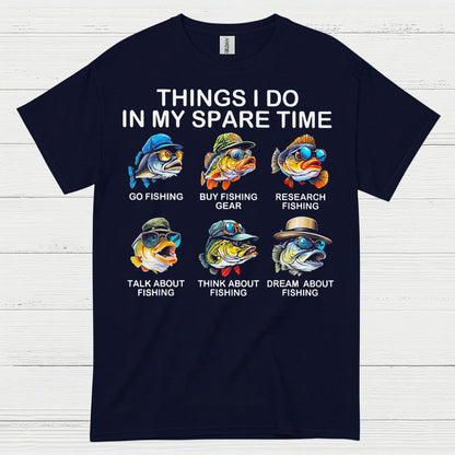 Things I Do Fishing T Shirt