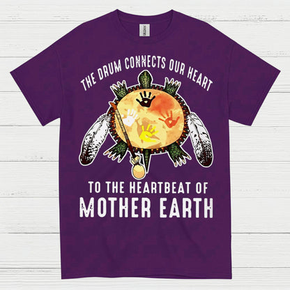 Mother Earth Drum T Shirt