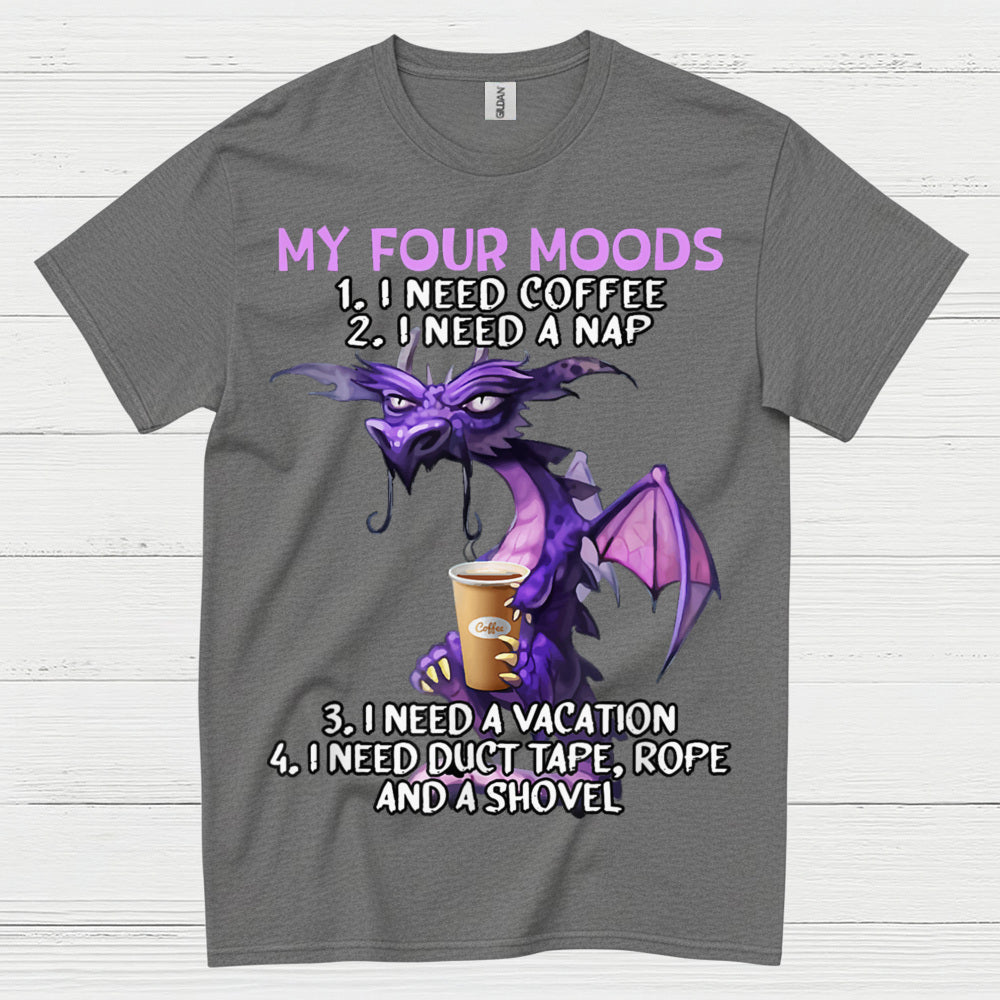 My Four Moods Dragon T Shirt