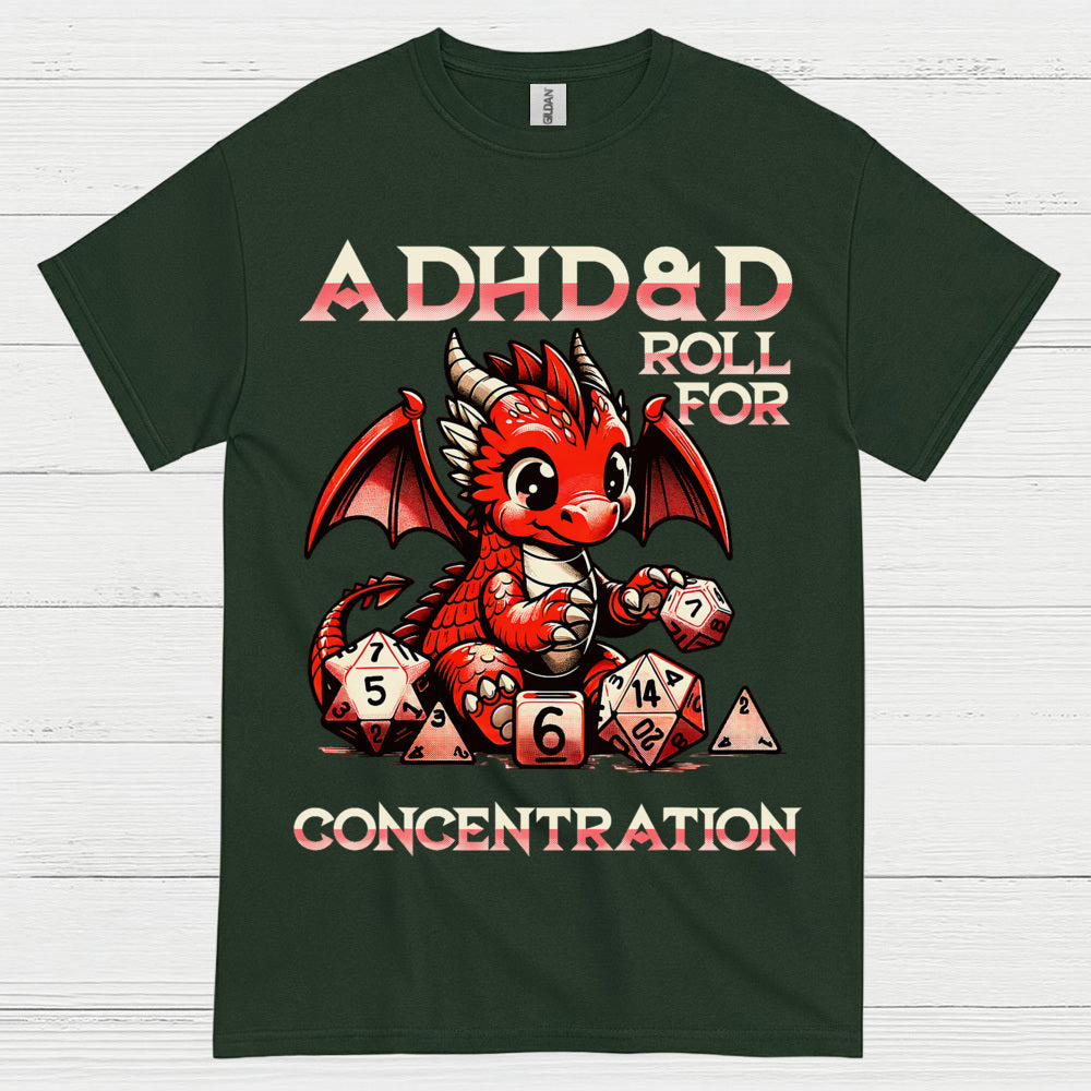 ADHD Dragon Gamer T Shirt