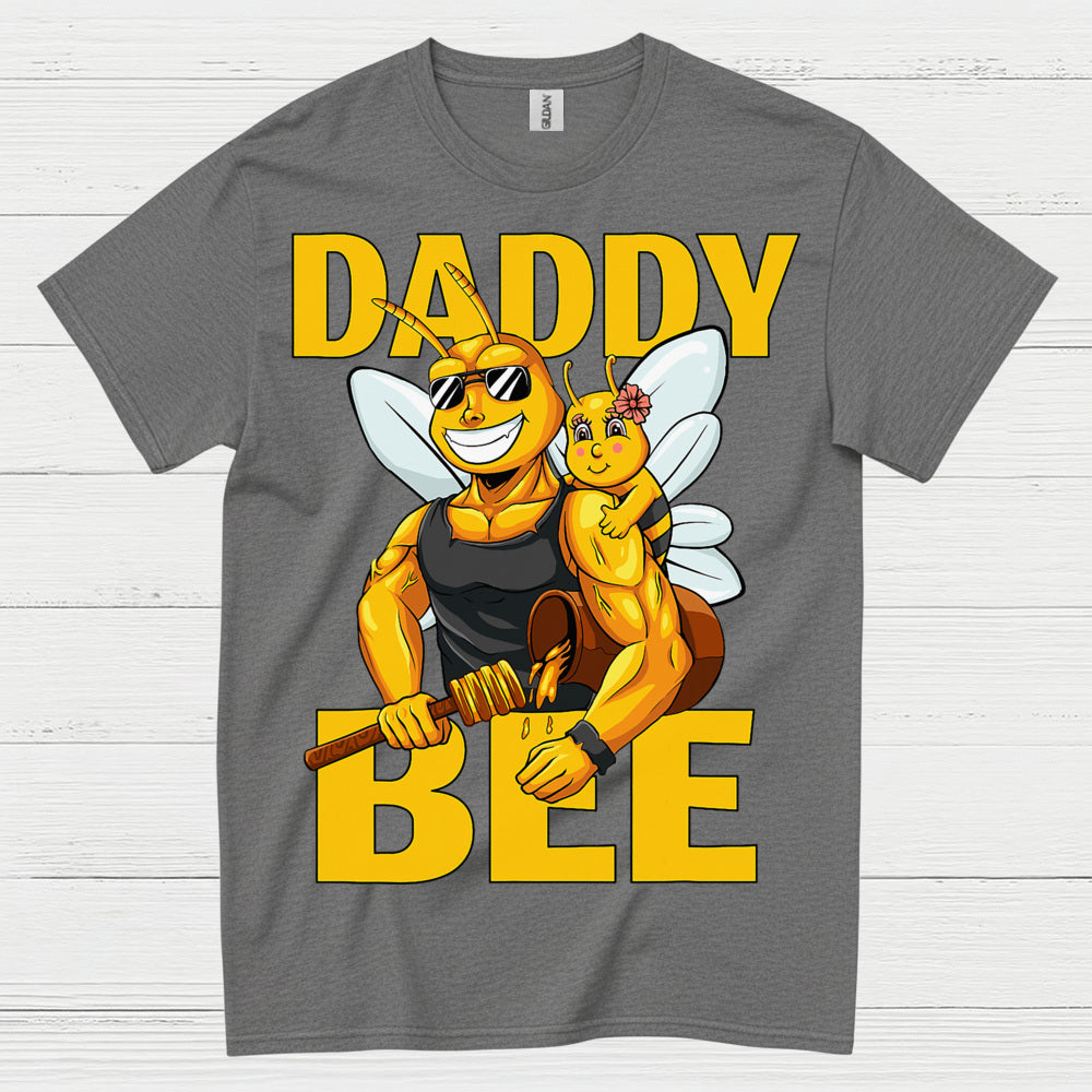 Daddy Bee Funny Fatherhood T Shirt