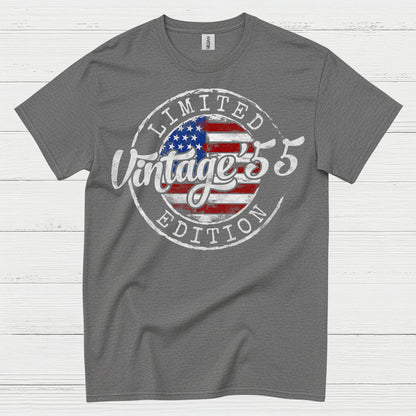 Vintage 55 Limited Edition Birthday T Shirt