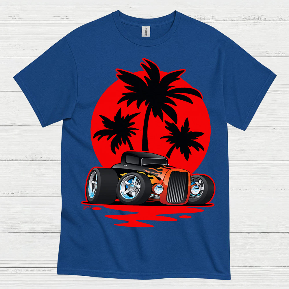 Sunset Hot Rod T Shirt