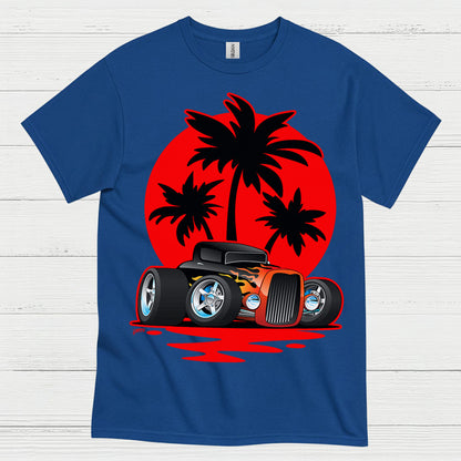 Sunset Hot Rod T Shirt