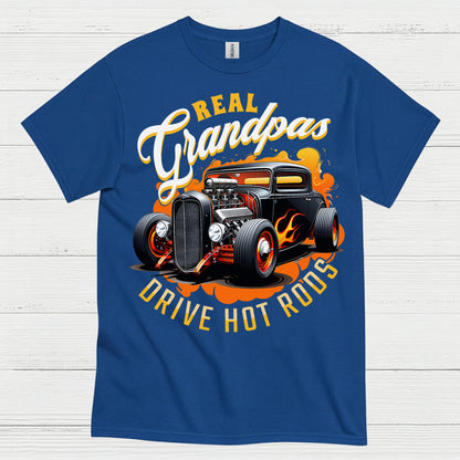 Real Grandpas Drive Hot Rods T Shirt