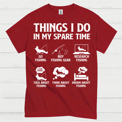 Things I Do Fishing Life T Shirt