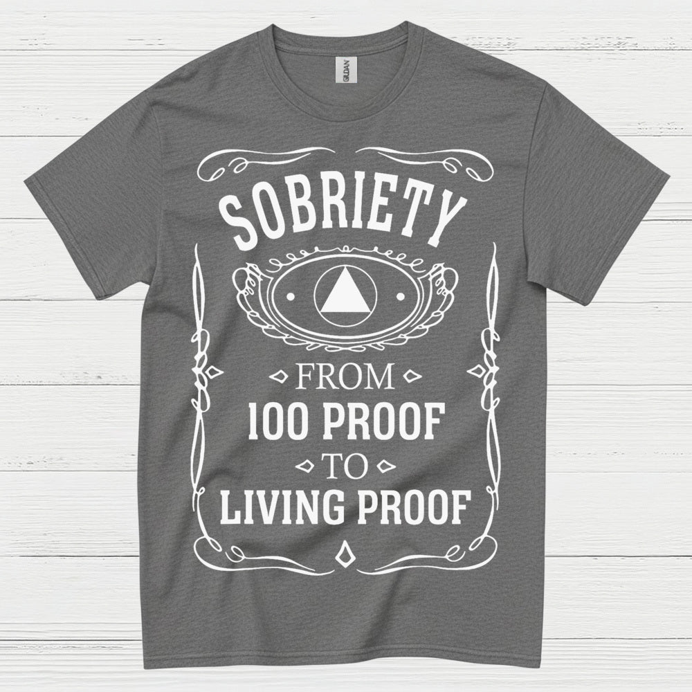 Sobriety Living Proof T Shirt