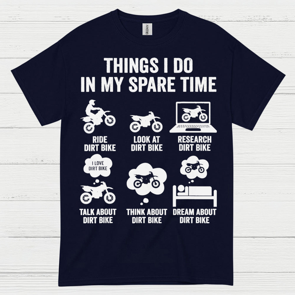 Funny Dirt Bike Lifestyle Graphic T Shirt