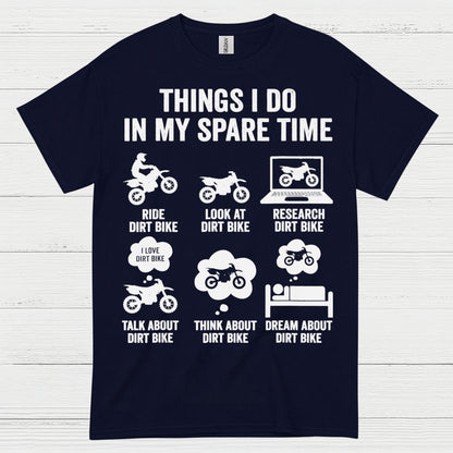 Funny Dirt Bike Lifestyle Graphic T Shirt
