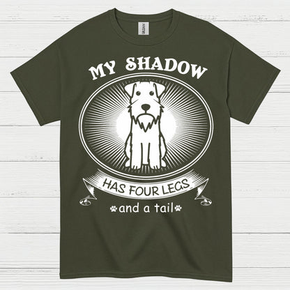 My Shadow Has Four Legs Dog Lover T Shirt