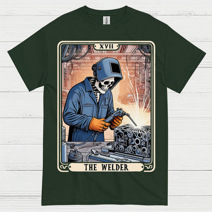 The Welder Tarot Card T Shirt