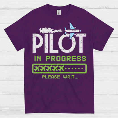 Pilot In Progress T Shirt