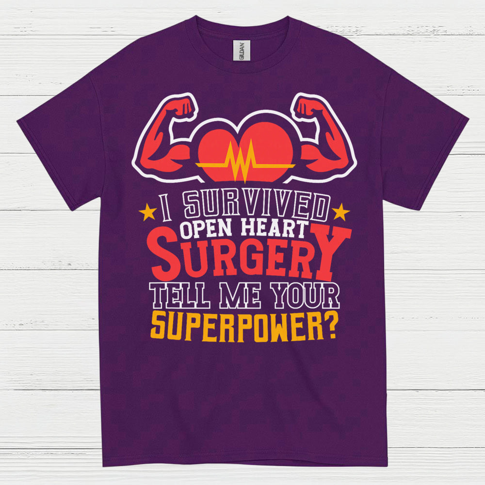 Open Heart Surgery Superpower T Shirt