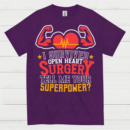 Open Heart Surgery Superpower T Shirt