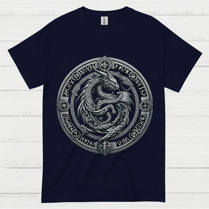 Celtic Dragon Circle T Shirt