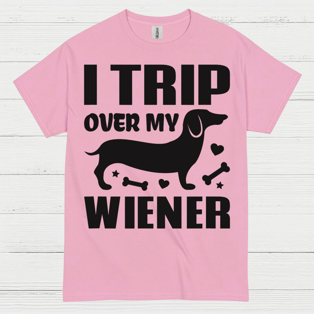 Life Is Better With A Dachshund Colorful Silhouette T Shirt
