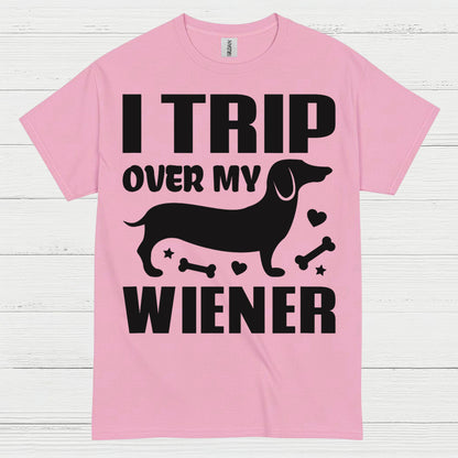 Life Is Better With A Dachshund Colorful Silhouette T Shirt