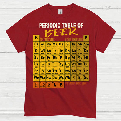 Periodic Table Of Beer T Shirt