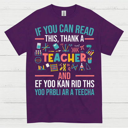 Thank a Teacher T Shirt