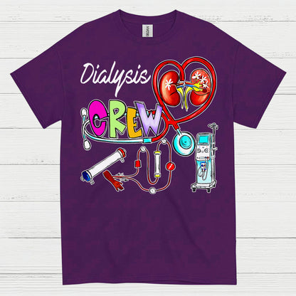 Dialysis Crew Support Awareness T Shirt