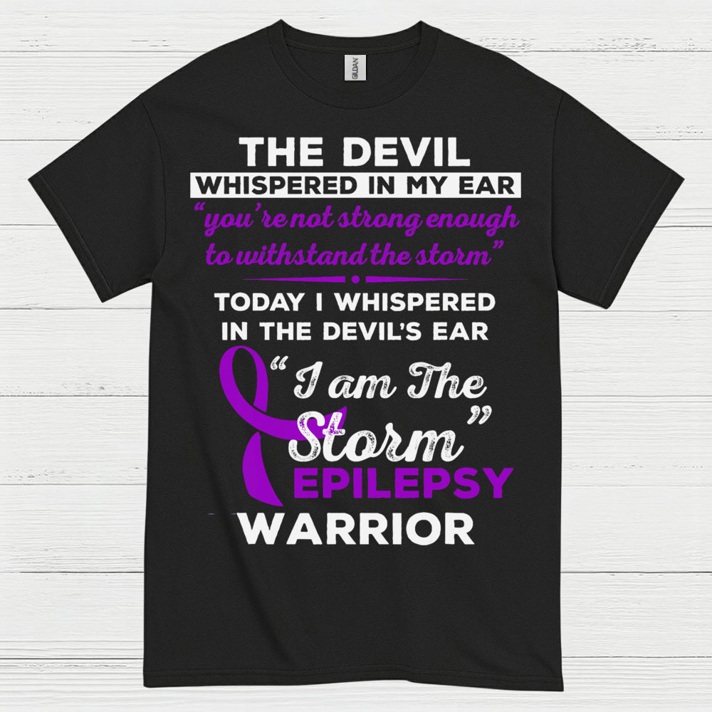 I Am The Storm Epilepsy Warrior T Shirt