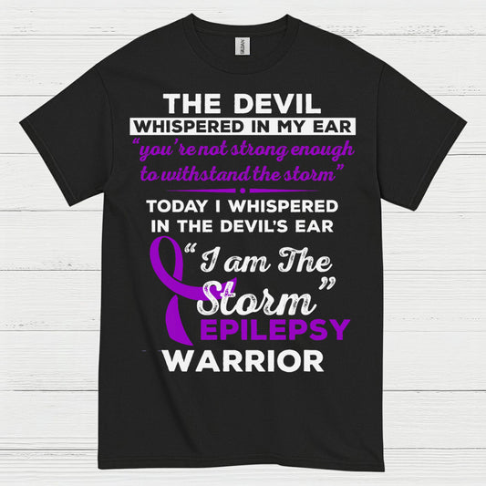 I Am The Storm Epilepsy Warrior T Shirt
