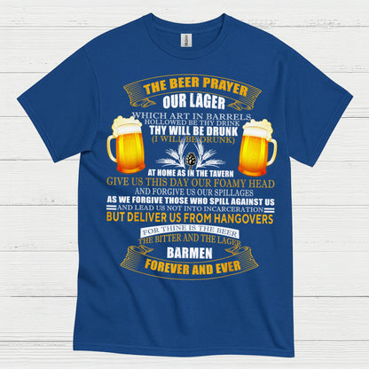 The Beer Prayer Our Lager T Shirt