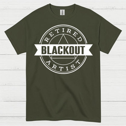 Retired Blackout Artist T Shirt