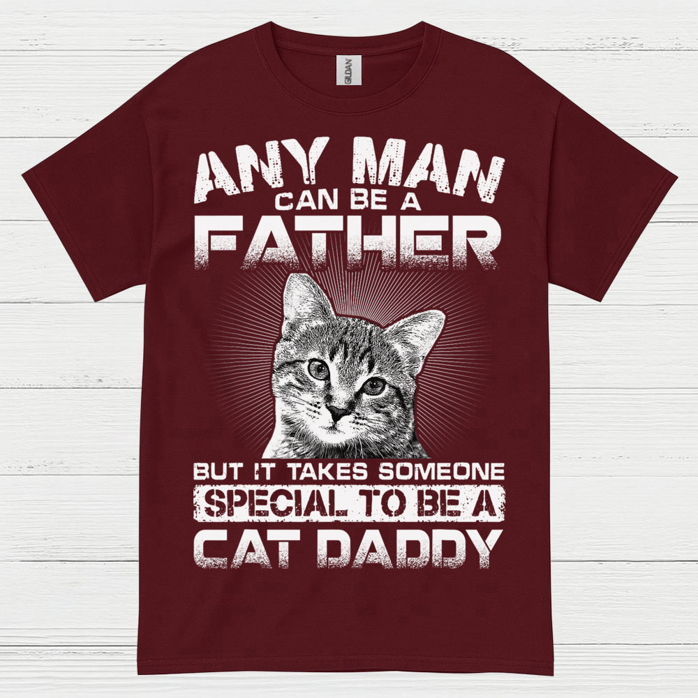 Cat Daddy Father Humor T Shirt